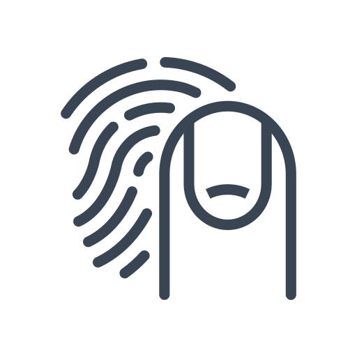 Blank Fingerprint Cards